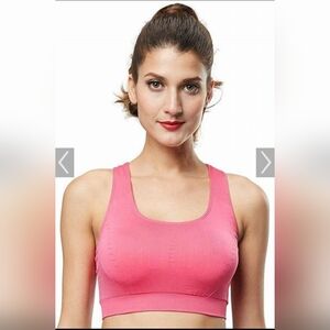 Pink Sports Bra